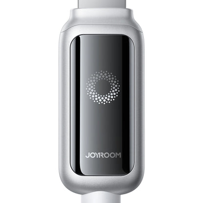 Câble de Données et de Charge USB-C - USB-C Joyroom S-A55 StarFlight Display, 100W, 1.2m, Blanc