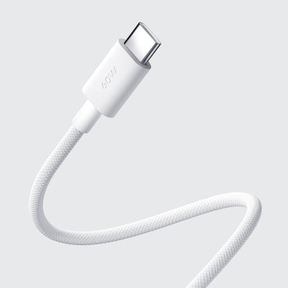 Câble de Données et de Charge USB-C - USB-C Xiaomi, 60W, 1m, Blanc BHR0878GL