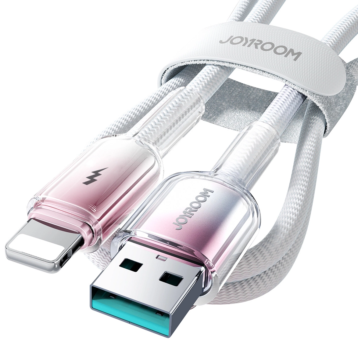 Câble de données et de charge USB-A - Lightning Joyroom S-A42, 18W, 1,2m, Blanc