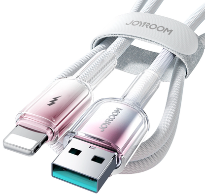 Câble de données et de charge USB-A - Lightning Joyroom S-A42, 18W, 1,2m, Blanc
