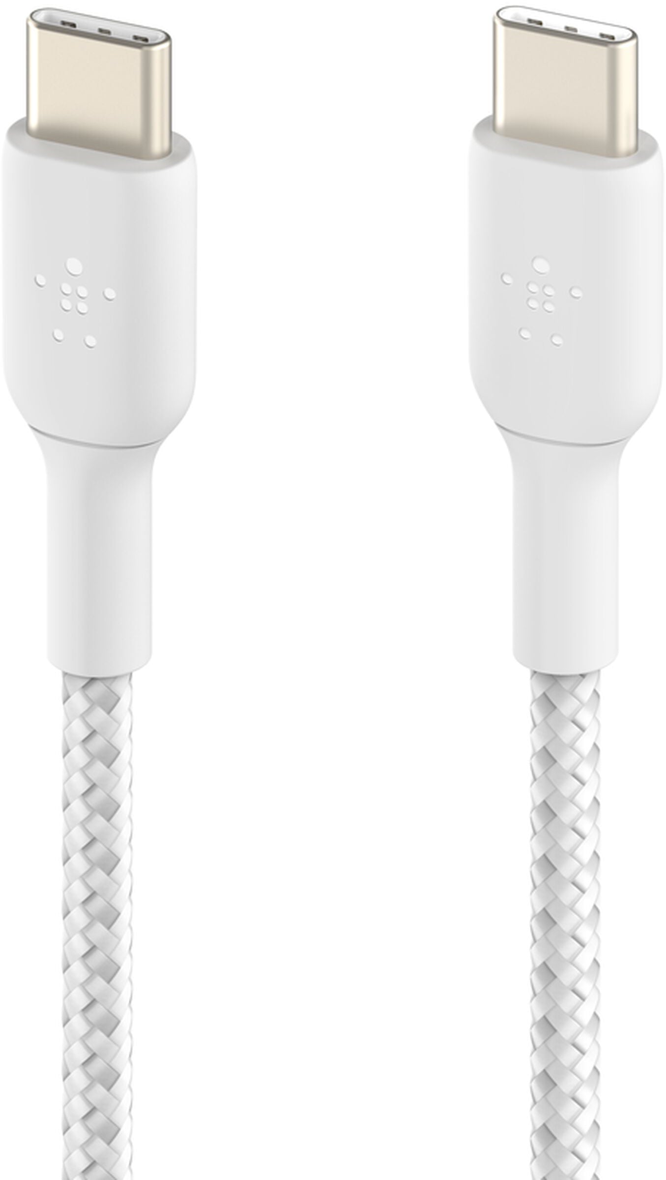 Câble de données et de charge USB-C - USB-C Belkin BoostCharge Pro, 60W, 2m, Blanc CAB004bt2MWH