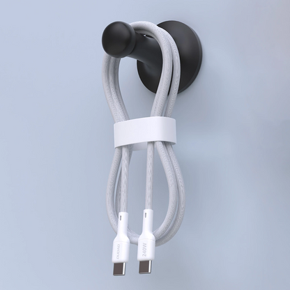 USB-C Data- en Oplaadkabel - USB-C Dudao L9C Max, 240W, 1,2m, Wit