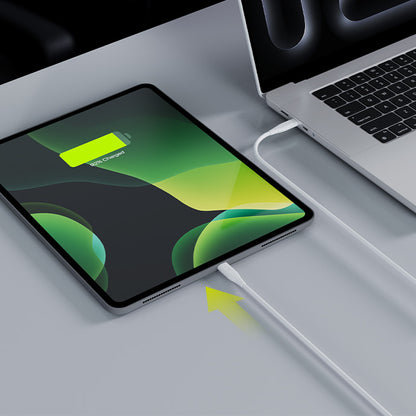 USB-C Data- en Oplaadkabel - USB-C Allity. AUC-02, 100W, 1m, Wit