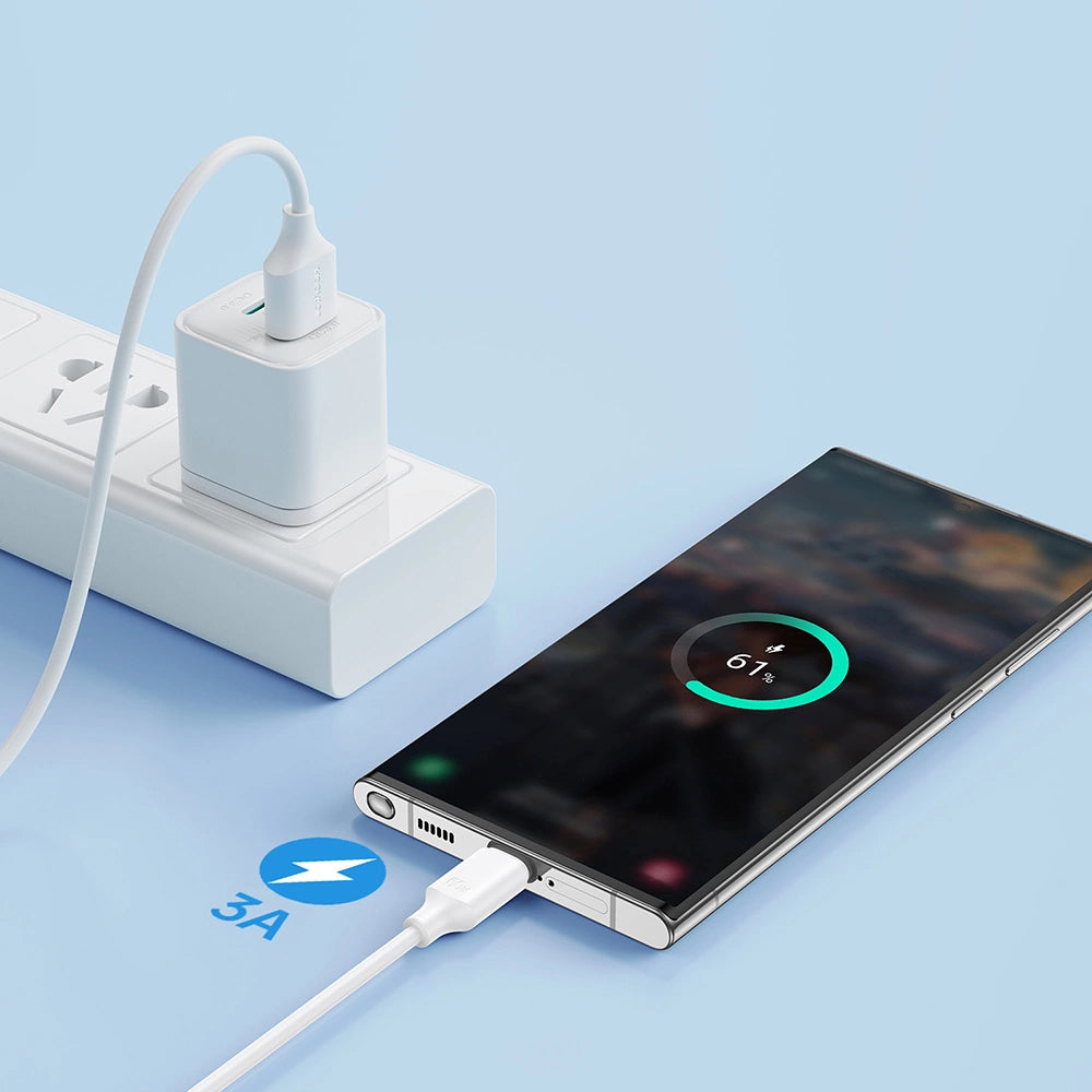 Data- en Oplaadkabel USB-A - USB-C Joyroom S-A9, 20W, 2m, Wit