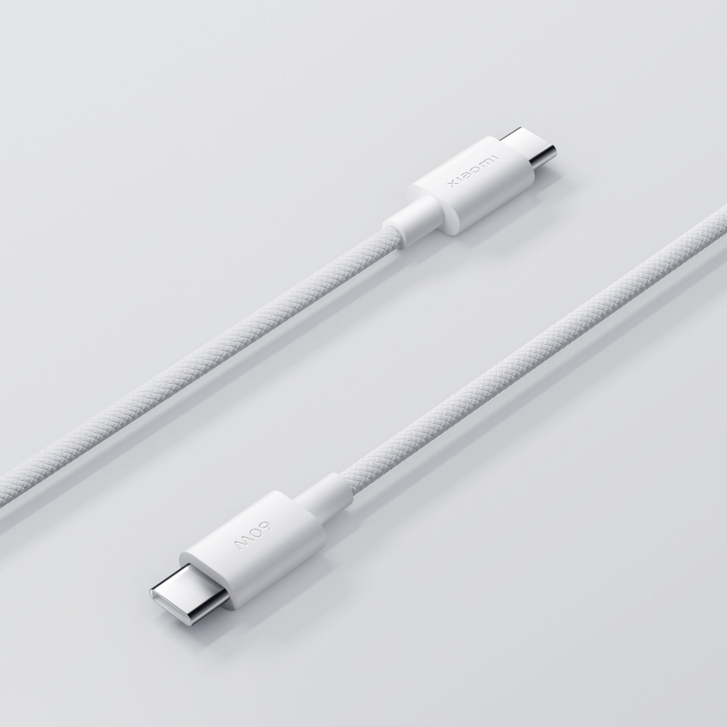 Câble de Données et de Charge USB-C - USB-C Xiaomi, 60W, 1m, Blanc BHR0878GL