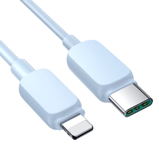 USB-C naar Lightning Data- en Oplaadkabel Joyroom S-A14, 20W, 1,2m, Blauw