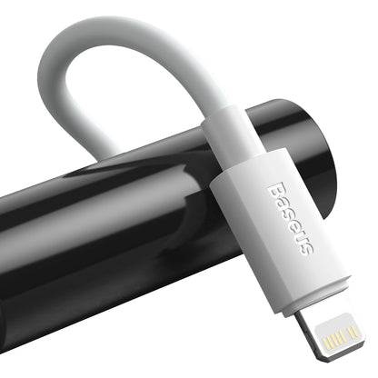 Baseus Eenvoudige Wijsheid USB-C - Lightning Data- en Laadkabel Eenvoudige Wijsheid, 20W, 1,5m, Set 2 stuks, Wit 