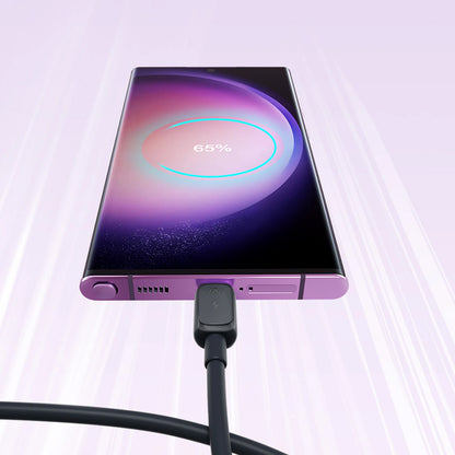 USB-C - USB-C Data- en Oplaadkabel Joyroom A14, 60W, 1.2m, Zwart