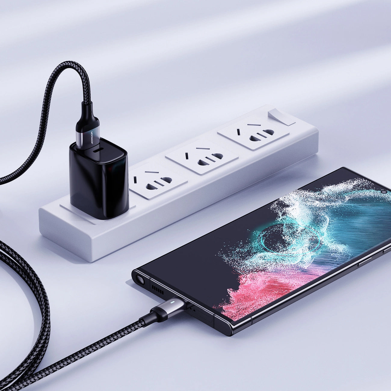 Daten- und Ladekabel USB-A - USB-C Joyroom A10, 18W, 1,2m, Schwarz