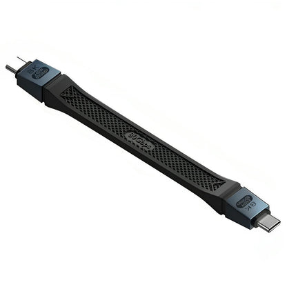 USB-C Data and Charging Cable - USB-C OEM 8K Video, 240W, 0.13m, Black