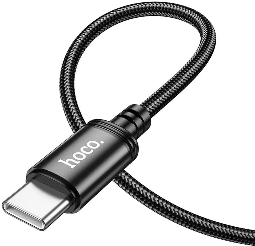 Câble de Données et de Charge USB-C - USB-C HOCO X89, 60W, 2m, Noir