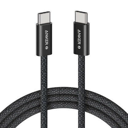 USB-C Data en Oplaadkabel - USB-C Anker Zolo, 240W, 1.8m, Zwart A8060H12
