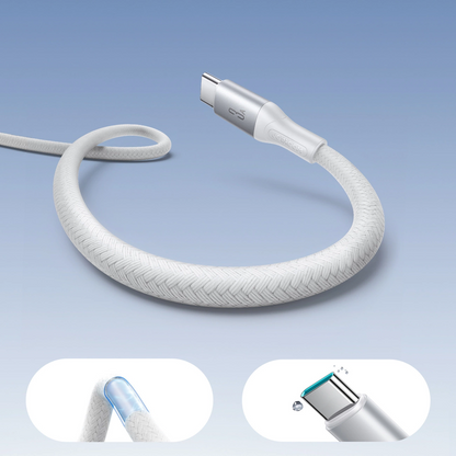 Data- en Oplaadkabel USB-A - USB-C Joyroom S-A28 Flash, 18W, 1m, Wit