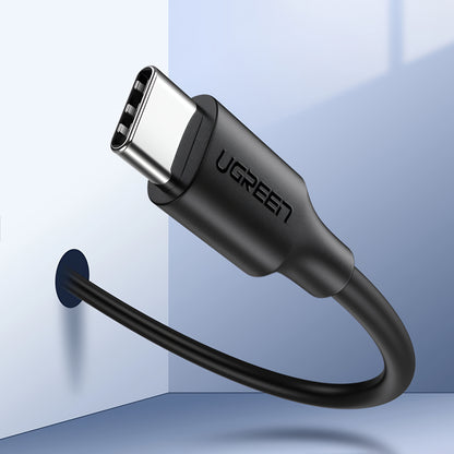 USB-C Data- en Oplaadkabel - USB-C UGREEN US286, 60W, 3m, Zwart