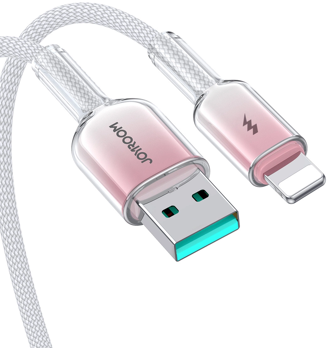Câble de données et de charge USB-A - Lightning Joyroom S-A42, 18W, 1,2m, Blanc