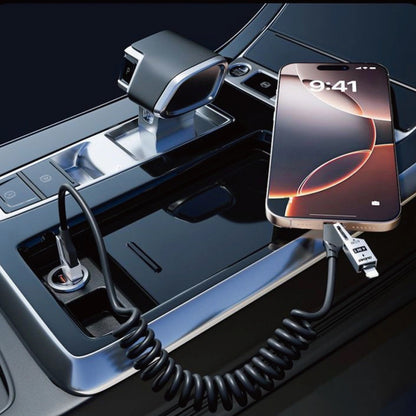 USB-A / USB-C - Lightning / USB-C Dudao L20 Pro Data and Charging Cable, 65W, 1.5m, Black