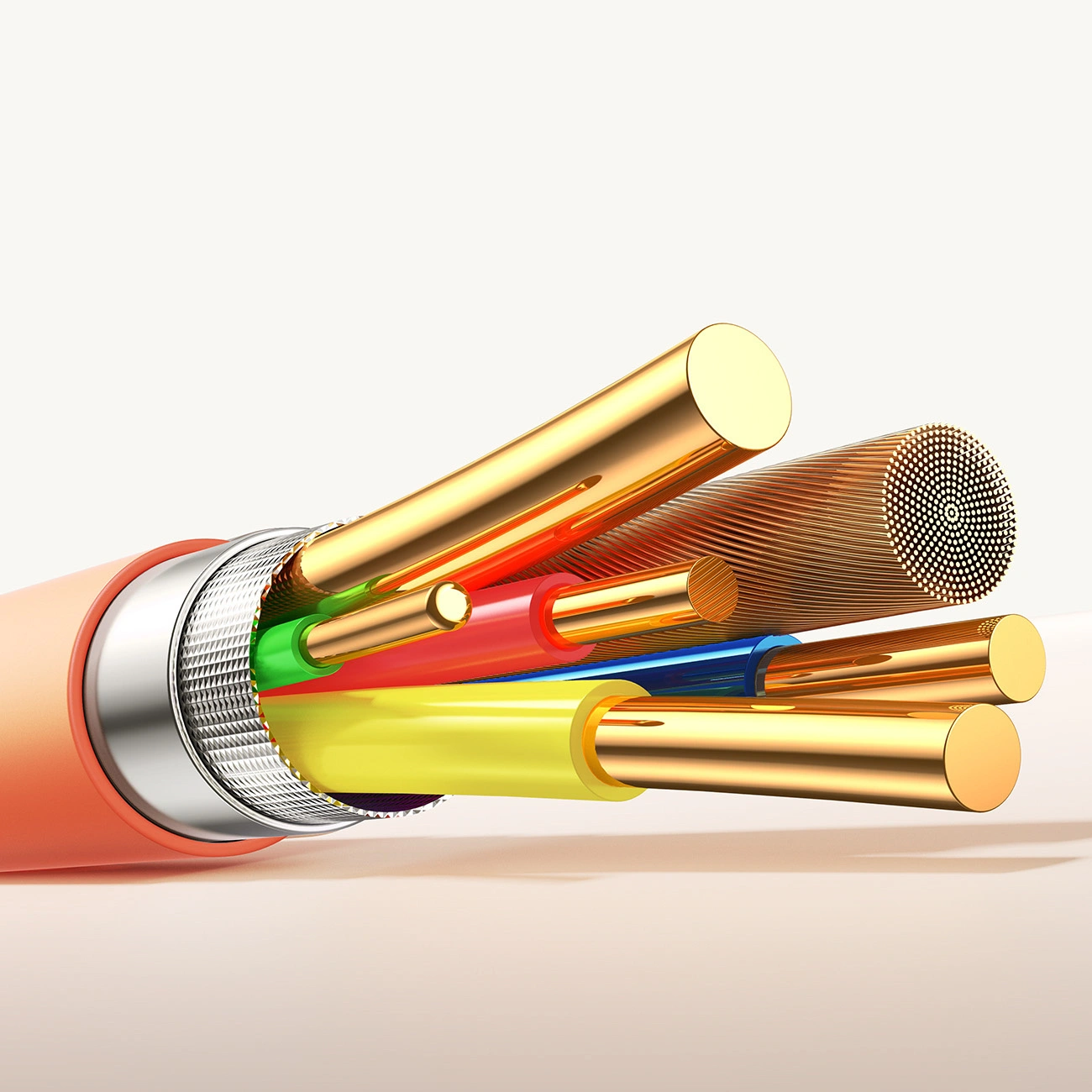 Câble de Données et de Charge USB-C - USB-C Joyroom S-A59 Vibrant, 60W, 1.2m, Orange