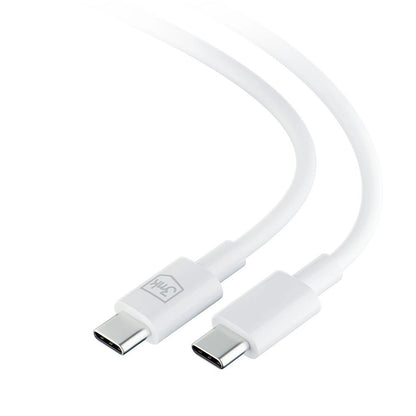 USB-C data- en oplaadkabel - USB-C 3MK Hyper, 100W, 1,2 m, wit 