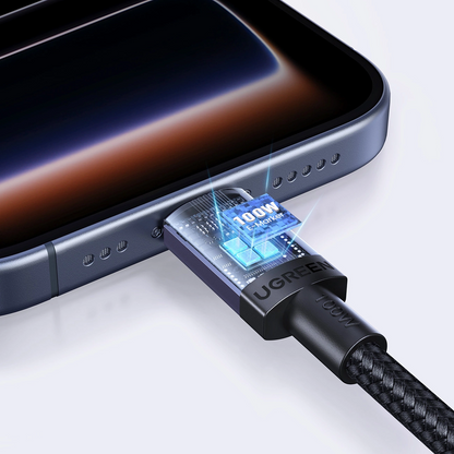Daten- und Ladekabel USB-C - USB-C UGREEN, 100W, 1m, Schwarz