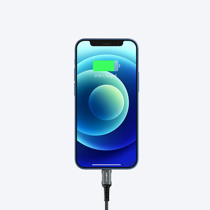 Câble de Données et de Charge USB-A - Lightning Acefast C1-02, 18W, 1.2m, Noir