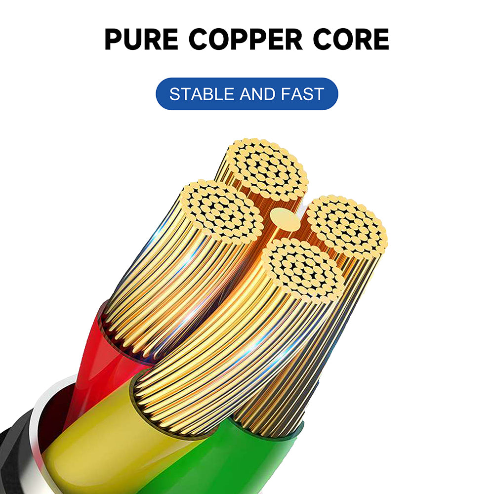 Data- en Oplaadkabel USB-A - Lightning Lito LD13L, 18W, 1m, Zwart