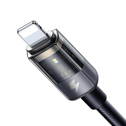 Daten- und Ladekabel USB-A - Lightning McDodo CA-3140 Auto Power Off, 18W, 1,2m, Schwarz