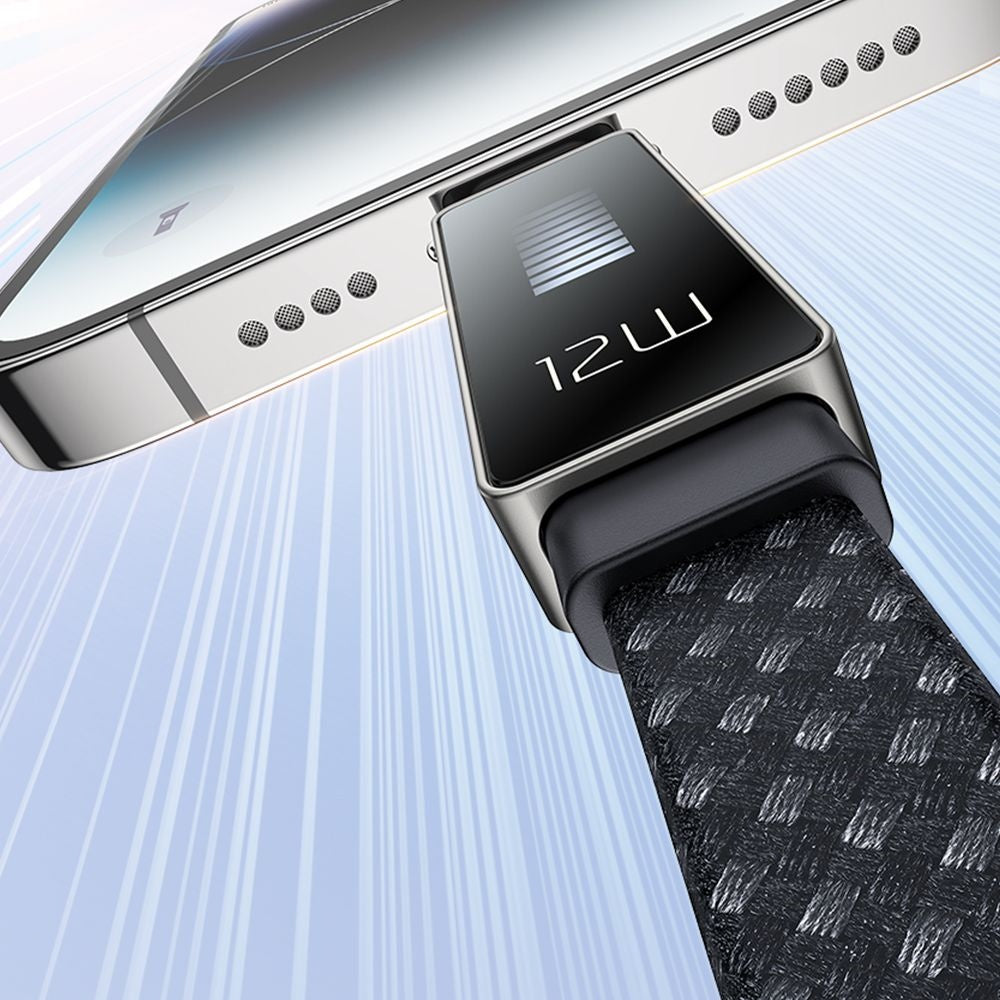 Câble de Données et de Charge USB-A - Lightning McDodo CA-4970 Rythm Display, 18W, 1.2m, Noir