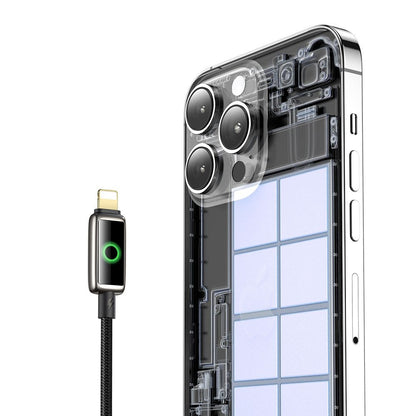 Daten- und Ladekabel USB-A - Lightning McDodo CA-6590 Auto Power Off, 18W, 1.2m, Schwarz