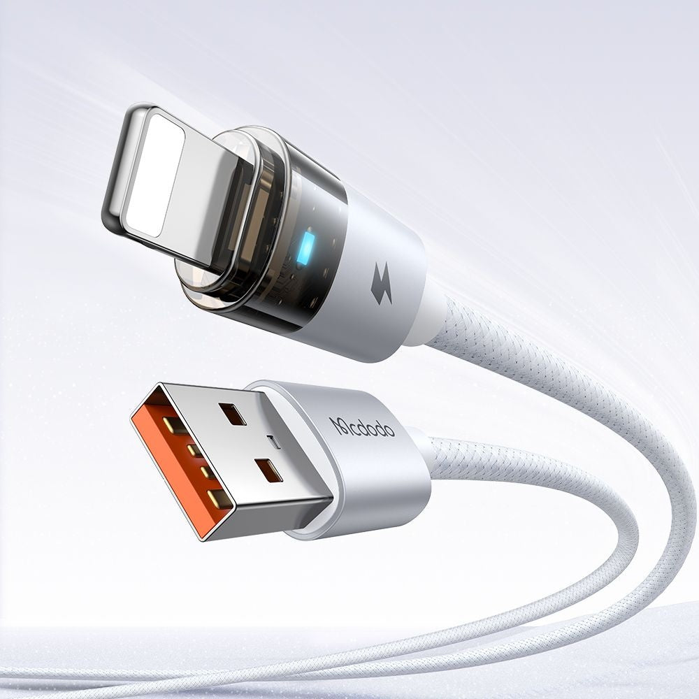 Daten- und Ladekabel USB-A - Lightning McDodo CA-6912, 18W, 1.2m, Weiß