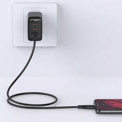 Daten- und Ladekabel USB-A - microUSB Acefast C3-09, 18W, 1,2m, Weiß