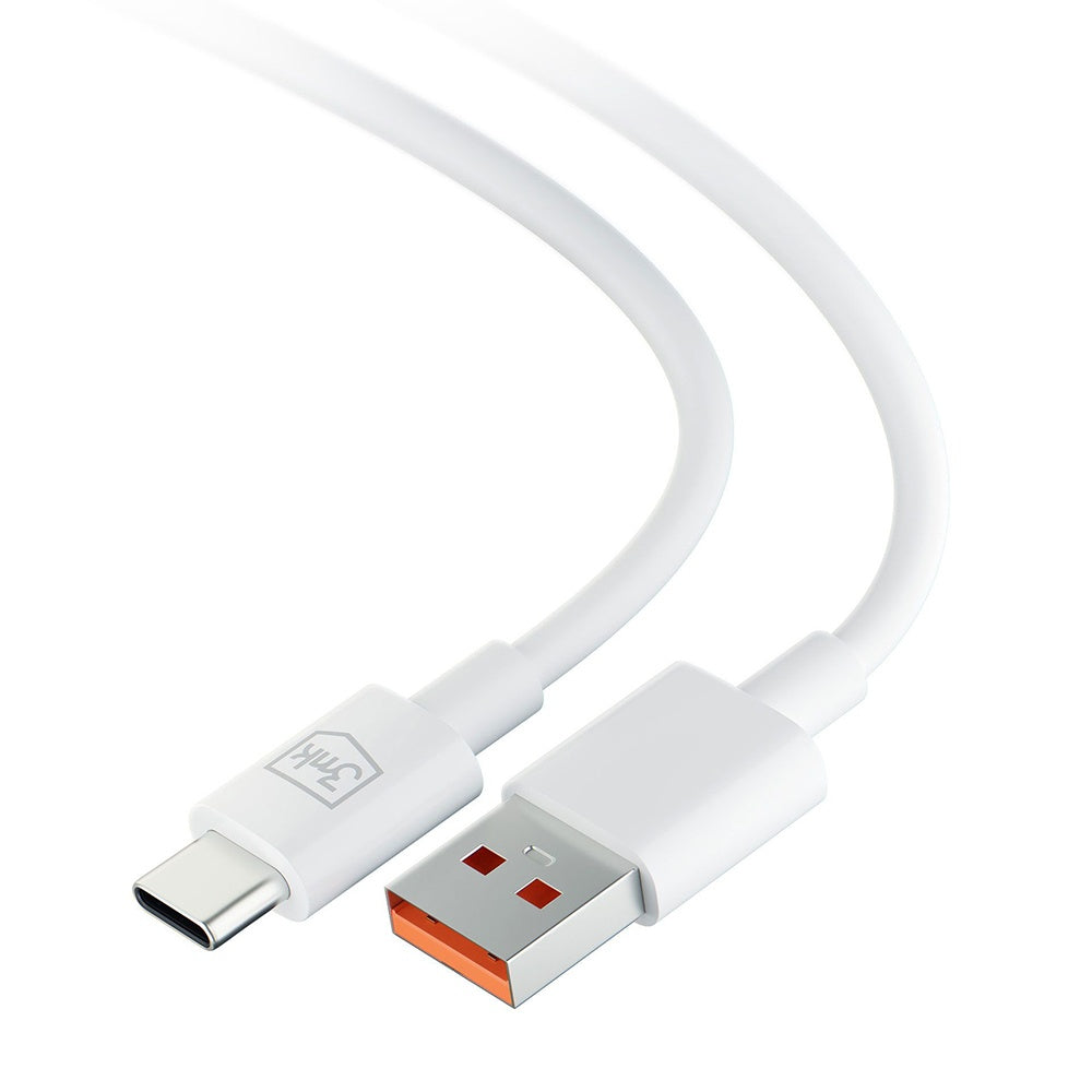 Daten- und Ladekabel USB-A - USB-C 3MK Hyper, 60W, 1.2m, Weiß