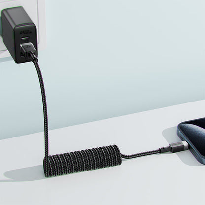 Daten- und Ladekabel USB-A - USB-C Acefast C14-04, 18W, 1,2m, Schwarz