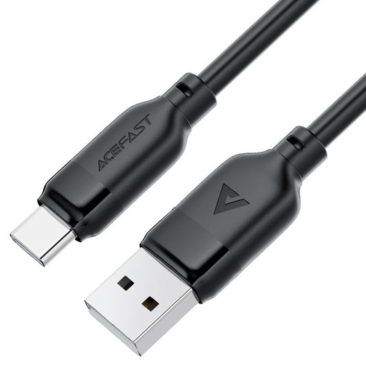 Daten- und Ladekabel USB-A - USB-C Acefast C16-04, 18W, 1.2m, Schwarz