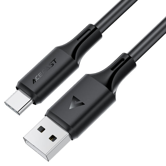 Daten- und Ladekabel USB-A - USB-C Acefast C17-04, 18W, 1,2m, Schwarz