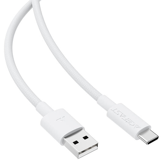 Daten- und Ladekabel USB-A - USB-C Acefast C18-04, 18W, 1.2m, Weiß