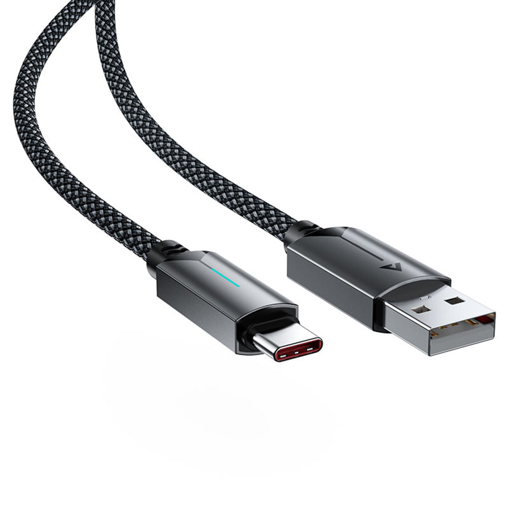 Daten- und Ladekabel USB-A - USB-C Acefast C19-04, 18W, 1,2m, Schwarz