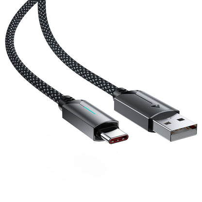Daten- und Ladekabel USB-A - USB-C Acefast C19-04, 18W, 1,2m, Schwarz