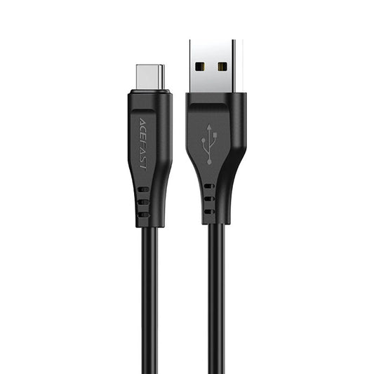 Daten- und Ladekabel USB-A - USB-C Acefast C3-03, 60W, 1.2m, Schwarz