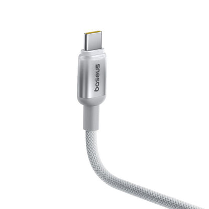 Data- en Oplaadkabel USB-A - USB-C Baseus Discolor, 100W, 1m, Zilver E0420803