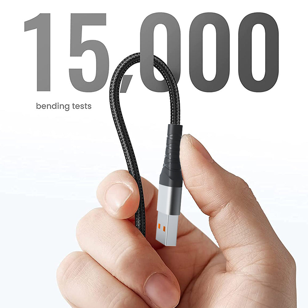 Data- en Oplaadkabel USB-A - USB-C Lito LD22T, 18W, 2m, Zwart