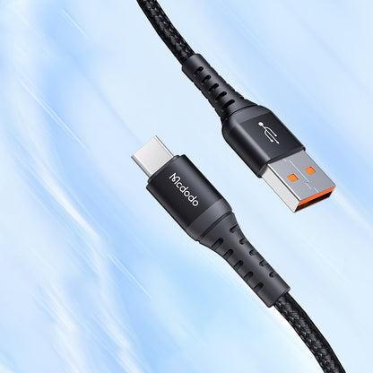 USB-A to USB-C McDodo CA-2271 Data and Charging Cable, 18W, 1m, Black