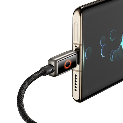 Câble de Données et de Charge USB-A - USB-C McDodo CA-6650 Auto Power Off, 100W, 1.2m, Noir