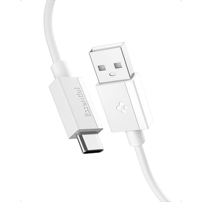 Daten- und Ladekabel USB-A - USB-C Spigen Essential, 60W, 2m, Weiß
