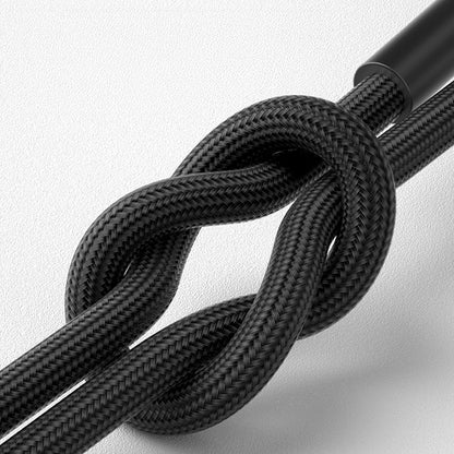 Data- en Oplaadkabel USB-A / USB-C - USB-C / Lightning 3MK Hyper N, 60W, 1.2m, Zwart