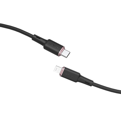 USB-C - Lightning Daten- und Ladekabel Acefast C2-01, 30W, 1.2m, Schwarz