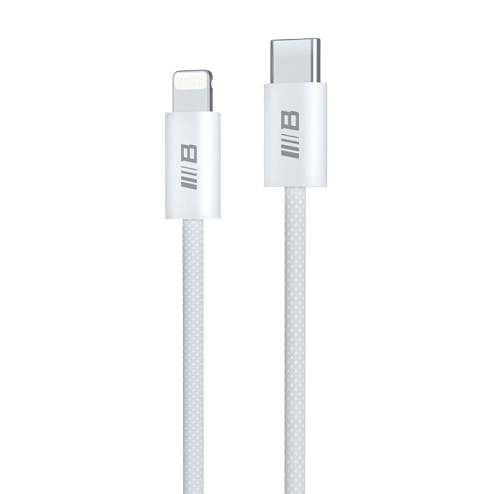 Daten- und Ladekabel USB-C - Lightning Blueo, 20W, 2m, Weiß