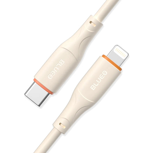 USB-C - Lightning Oplaad- en Datakabel Blueo Ape Legend, 20W, 1.5m, Oranje