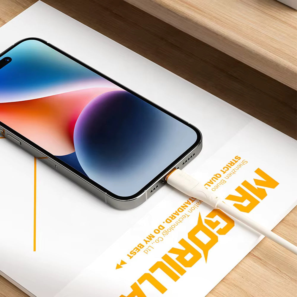 USB-C - Lightning Lade- und Datenkabel Blueo Ape Legend, 20W, 1,5m, Orange