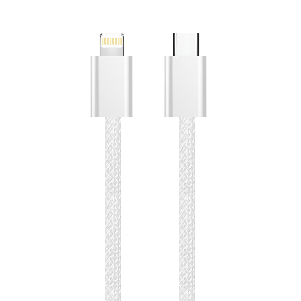 Data- en Oplaadkabel USB-C - Lightning ColorWay CW-CBPDCL061, 27W, 1m, Gri