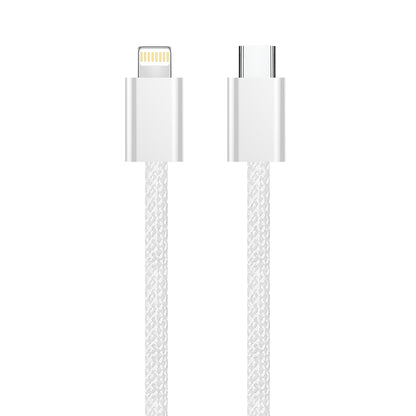 Data- en Oplaadkabel USB-C - Lightning ColorWay CW-CBPDCL061, 27W, 1m, Gri